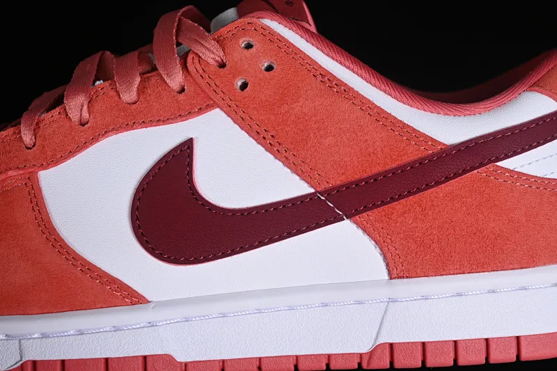 All Categories Nk SB Dunk Series Nk SB Dunk Low Low-top Sneakers Foreign Trade Version Nk SB Dunk Low Retro "Valentine's Day 2024" White Rose Red Valentine's Day SB Low-top Casual Sports Skateboard Shoes FQ7056-100